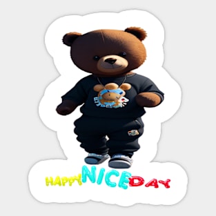 New Style Bear 02 Sticker